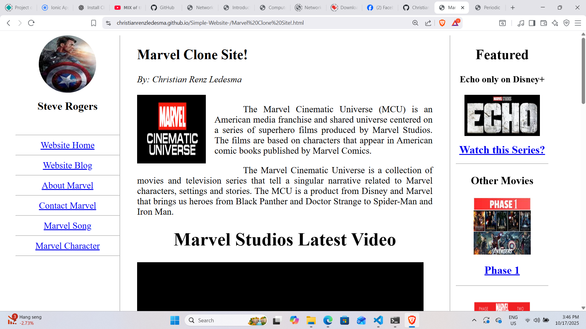 Simple Website